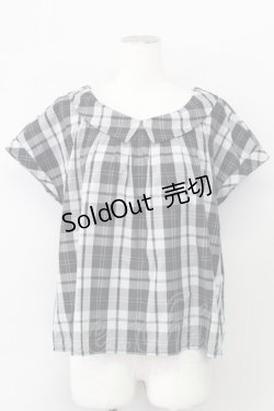 画像1: 【SALE】E hyphen world gallery PEACE / オフショルダータックブラウス  クロ T-24-03-19-010-LO-BL-IG-ZT413