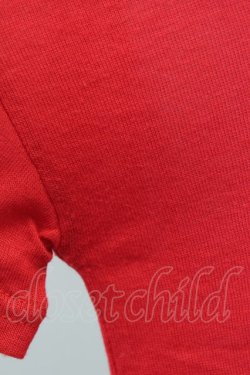 画像5: E hyphen world gallery PEACE / レースアップスリーブプルオーバー  アカ T-24-03-19-018-LO-TO-IG-ZT413