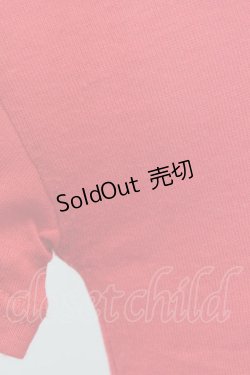 画像5: E hyphen world gallery PEACE / レースアップスリーブプルオーバー  アカ T-24-03-19-018-LO-TO-IG-ZT413