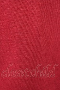 画像6: E hyphen world gallery PEACE / レースアップスリーブプルオーバー  アカ T-24-03-19-018-LO-TO-IG-ZT413