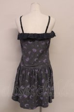 画像2: 【SALE】Candy Stripper //ナイトスカイユニコーンプリントキャミワンピ  グレー×ラベンダー T-24-03-20-029-PU-OP-IW-ZT389 (2)