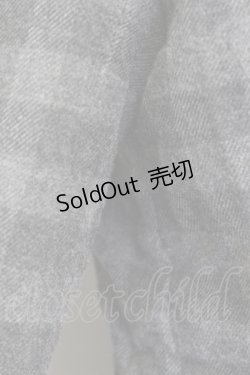 画像6: Sixh / /チェック&ヒョウ柄ジャケット  グレー T-24-03-20-008-HN-JA-IW-ZT-C044
