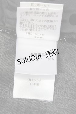 画像11: Sixh / /チェック&ヒョウ柄ジャケット  グレー T-24-03-20-008-HN-JA-IW-ZT-C044