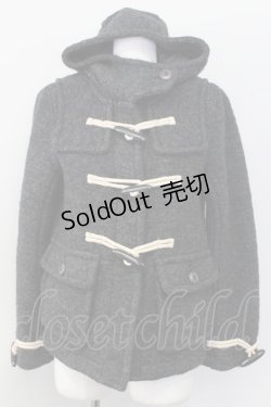 画像1: 【SALE】RNA / ダッフルコート M グレー T-24-03-21-003-PU-CO-IG-ZT-C013