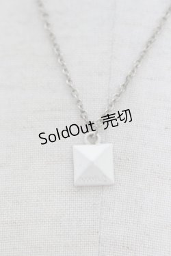 画像2: WORLD WIDE LOVE！(Rydia) / スタッズネックレス  シルバー T-24-03-21-048-PU-AC-IG-ZT421