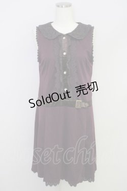 画像1: axes femme / ワンピース  ボルドー T-24-03-22-023-AX-OP-SZ-ZT079