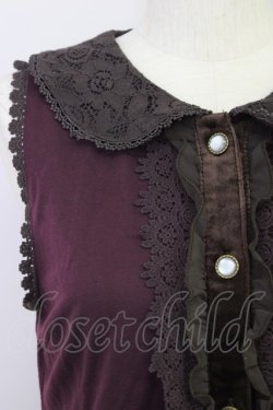 画像3: axes femme / ワンピース  ボルドー T-24-03-22-023-AX-OP-SZ-ZT079