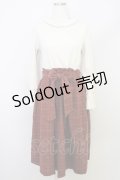 axes femme / ワンピース  オフ×ブラウン T-24-03-22-018-AX-OP-SZ-ZT079