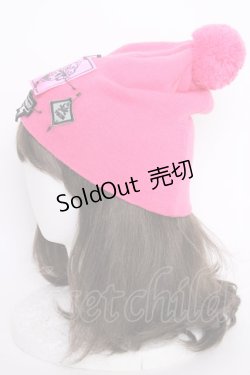 画像2: MILKBOY / HAT/ニット帽  ピンク T-24-03-29-029-MB-AC-IW-ZT394