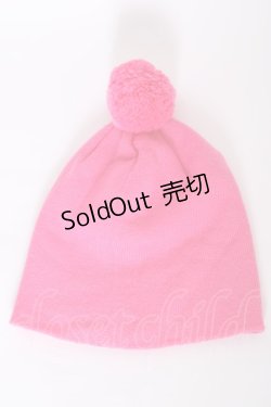 画像4: MILKBOY / HAT/ニット帽  ピンク T-24-03-29-029-MB-AC-IW-ZT394