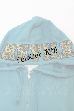 画像3: Candy Stripper / フード英字ワッペンパーカー  緑x黄色 T-24-03-29-010-PU-TO-HD-ZT393