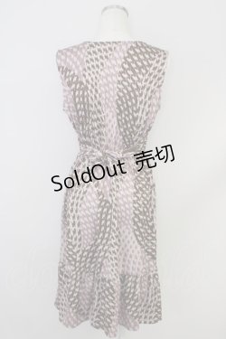 画像2: axes femme /ねこ総柄ワンピース M ピンク T-24-06-11-025-AX-OP-SZ-ZT072