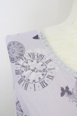 画像3: axes femme POETIQUE /プリントチュールワンピース  ラベンダー T-24-06-11-019-AX-OP-AS-ZT072