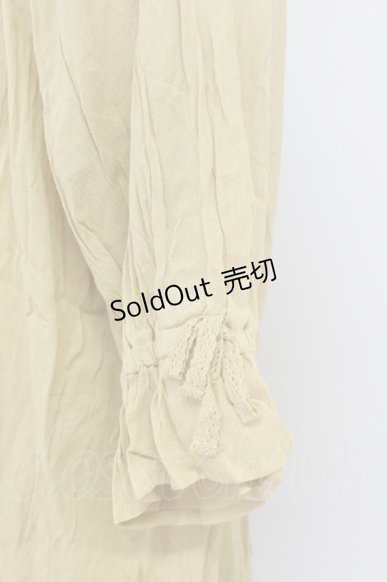 画像3: axes femme / レース襟ブラウスプル F イエロー T-24-06-15-009-AX-BL-SZ-ZT302 (3)