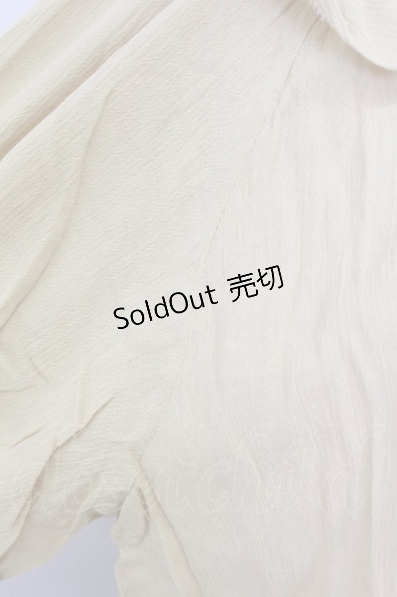 画像6: axes femme / レース襟ブラウスプル F イエロー T-24-06-15-009-AX-BL-SZ-ZT302 (6)