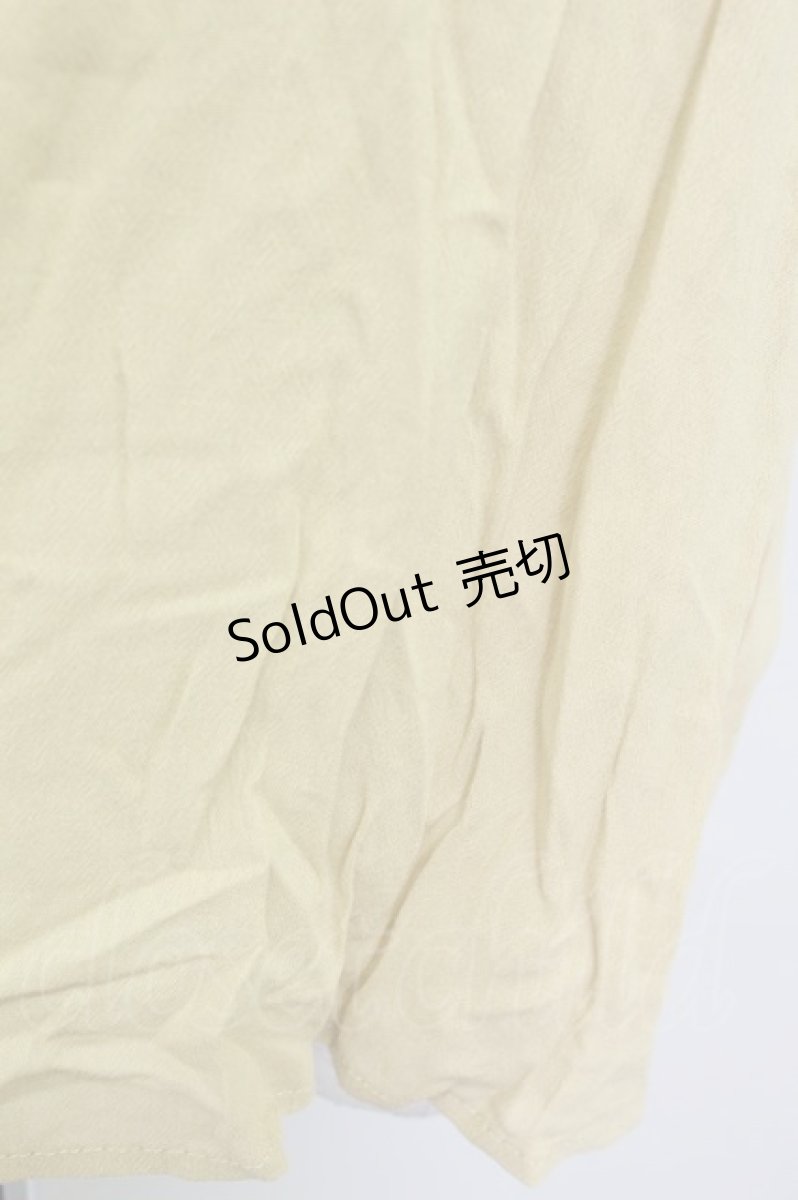 画像7: axes femme / レース襟ブラウスプル F イエロー T-24-06-15-009-AX-BL-SZ-ZT302 (7)