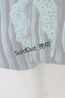 画像5: axes femme / ストライプバルーンキャミワンピース M 紺 T-24-06-17-021-AX-OP-SZ-ZT095