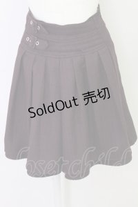 EATME / サイドプリーツベルテッドスカート S ミックス T-24-06-26-028-LO-SK-SZ-ZT277