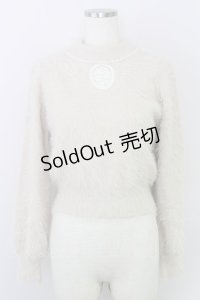 F&A(F i.n.t) / カメオレースシャギーニット F ライトベージュ T-24-07-04-004-CA-TO-SZ-ZT101