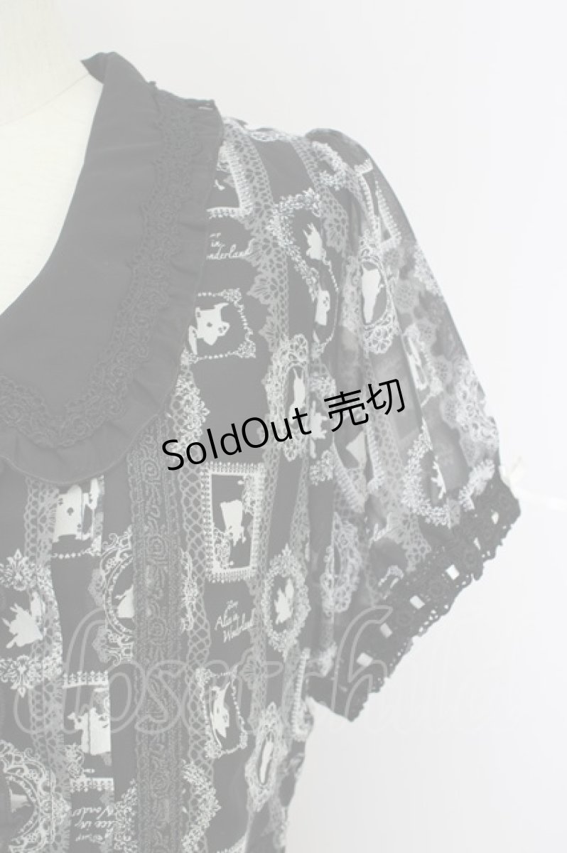 画像3: axes femme / Disney/シルエット柄ワンピース M 黒 T-24-07-11-027-AX-OP-SZ-ZH (3)