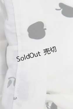 画像5: MILK / Littleアップルドレス  ホワイト×ブラック T-24-07-11-017-ML-OP-SZ-ZT320