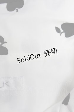 画像6: MILK / Littleアップルドレス  ホワイト×ブラック T-24-07-11-017-ML-OP-SZ-ZT320