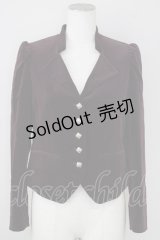 Jane Marple / 別珍ジャケット  ワイン T-24-07-19-003-JM-CO-UT-ZT227