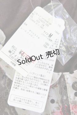 画像5: axes femme / 小花×ドットフロッキーワンピース M アカｘブラウン T-24-07-22-034-AX-OP-SZ-ZT267
