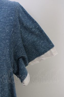 画像3: RNA / 重ね着トップス  青xグレー T-24-08-02-004-PU-TO-HD-ZT337