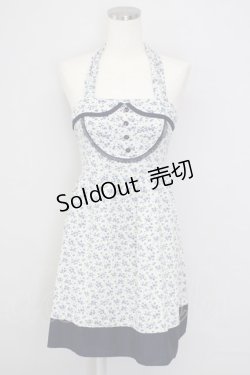画像1: Fi.n.t / トップス  白×紺 T-24-08-04-018-CA-TO-SZ-ZT326