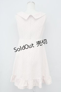 画像2: Emily Temple cute /ドットノースリーブワンピース  ピンク T-24-08-09-029-ET-OP-SZ-ZY