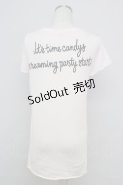画像2: Candy Stripper / アイスクリームプリントTシャツ  ピンク T-24-08-09-006-PU-TO-SZ-ZT316
