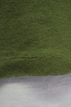 画像8: ALGONQUINS / 袖刺繍入トップス  カーキ T-24-08-09-013-AL-TO-SZ-ZT316