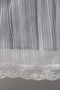 画像3: axes femme / チュールレイヤードスカート  サックスx白 T-24-08-14-005-AX-SK-AS-ZT082