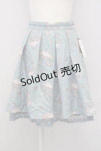 axes femme / メリーゴーランドスカート  グリーン T-24-08-14-020-AX-SK-AS-ZT069
