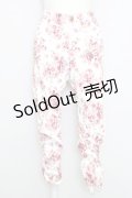 axes femme / パンツ  白ｘピンク T-24-08-19-019-AX-PA-AS-ZT362