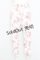 axes femme / パンツ  白ｘピンク T-24-08-19-019-AX-PA-AS-ZT362