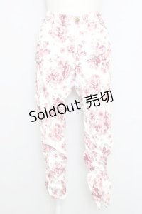 axes femme / パンツ  白ｘピンク T-24-08-19-019-AX-PA-AS-ZT362