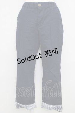 画像1: axes femme / パンツ  紺 T-24-08-19-026-AX-PA-AS-ZT359