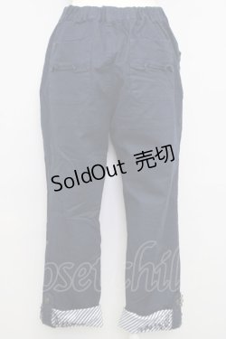 画像2: axes femme / パンツ  紺 T-24-08-19-026-AX-PA-AS-ZT359