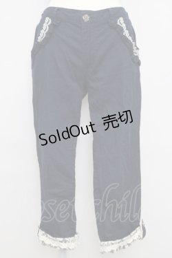 画像1: axes femme / パンツ  紺 T-24-08-19-028-AX-PA-AS-ZT359