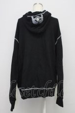 画像2: HELL CAT PUNKS / パッチ付プルパーカー  黒 T-24-08-20-005-PU-TO-AS-ZT176 (2)