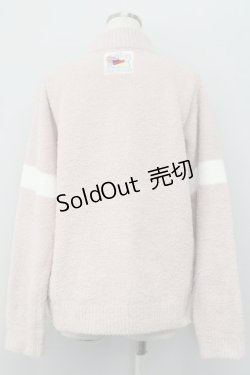 画像2: Karl Helmut / ボアハイネックカーディガン  ピンク T-24-08-20-011-EL-JA-AS-ZT179