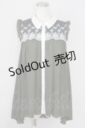 axes femme / ノースリーブブラウス  カーキ T-24-09-04-007-AX-BL-AS-ZT106