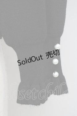 画像4: mille fille closet by LODISPOTTO / 七分袖ニット M 黒 T-24-09-18-022-LO-TO-SZ-ZT369