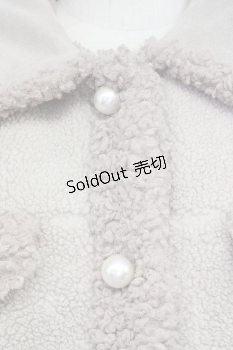 画像3: 【SALE】titty&Co. / ボアジャケット F ベージュ T-24-09-18-004-LO-JA-SZ-ZT356 (3)