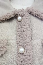 画像3: 【SALE】titty&Co. / ボアジャケット F ベージュ T-24-09-18-004-LO-JA-SZ-ZT356 (3)