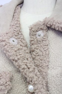 画像4: titty&Co. / ボアジャケット F ベージュ T-24-09-18-004-LO-JA-SZ-ZT356