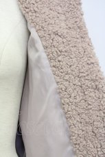 画像5: 【SALE】titty&Co. / ボアジャケット F ベージュ T-24-09-18-004-LO-JA-SZ-ZT356 (5)
