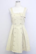 画像1: 【SALE】F i.n.t / トレンチ風ジャンパースカート  ライトベージュ T-24-10-31-023-CA-OP-HD-ZT279 (1)